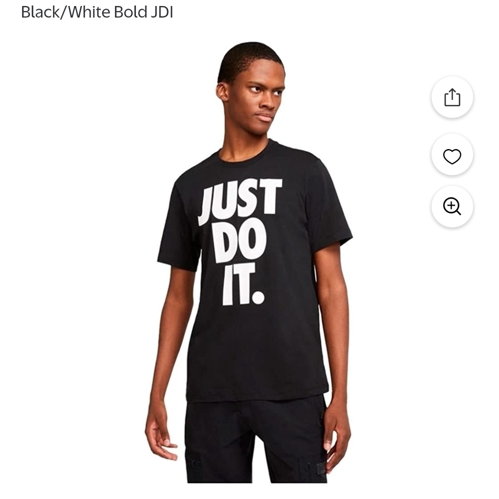 Nike Men's Black T-Shirt
